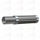 Food Grade Flexible Metal Hose Ss 316 Hose fitting adaters  3 4  Npt X 24  L 