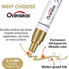 13pcs Waterproof Permanent Paint Marker Pen For Car Tyre Tread Rubber Metal Tire