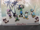 Disney Parks Cool Characters Pin Set Of 7 Collectable Trading Mickey New Sealed