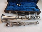 Conn Pan American Brillante Clarinet  1920 s Antique  Metal  Mouthpiece Missing