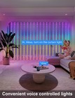 Smart 600 Led Curtain Lights  20ft X 10ft  Compatible With Alexa  App Control   