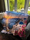 Custom Sherpa Photo Blanket -personalized Gift For Mom Grandma Soft Fleece Med l