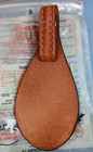 Roy s Custom Leather Goods Leather Tan Basketweave  Police Duty Key Strap Flap