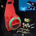 Hvac Portable Oxygen Acetylene Welding Cutting Torch Kit W  Carrying Case   Hose