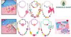 Colorful Kids Jewelry Set  6 Beaded Necklaces   Bracelets For Girls Gifts