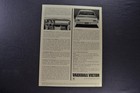 1968 Vauxhall Victor Sedan Sales Brochure Sheet Excellent Original 68 Canadian