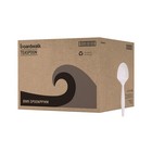 Boardwalk Spoonppmw Polypropylene Plastic Spoon Cutlery - White  1000 ct  New