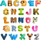 Magnetic Letters  Colorful Abc Animal Alphabet Fridge Magnets  Suitable For T   