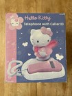 Rare Sanrio Hello Kitty Telephone Landline Angel W  Caller Id Light Up New 2003