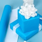 Wrapping Paper Roll - Fluorescent Neon Solid Color 17 X 393 6 Inches Blue