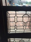 Sg 1502 Matched Pair Leaded And Beveled Transom Window 28 5 W 21 2 5h