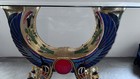 Design Toscano Wings Of Horus Console Table   Bonus Egyptian Pharaoh Bust