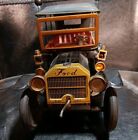 Vintage 1960 s Red Ford  Metal Friction Car On Batteries Made In Japan