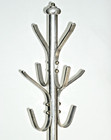 Vintage Industrial Coat Rack Metal C 1950