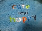 Baby Gear Plush Frog Blue Security Blanket Lovey Cute And Hoppy