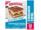 Krusteaz Gluten Free Cinnamon Swirl Crumb Cake   Muffin Mix 20 Oz
