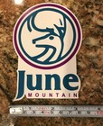 June Mountain Ski Sticker - Ski Snowboard Mountain Sports Mammoth Skiing Snow