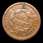 1848 Braided Hair Large Cent Penny  ---- Nice Details Coin ----  923i
