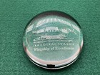 Holland America Ms Rotterdam Vi Inaugural Season Burns Crystal Paperweight