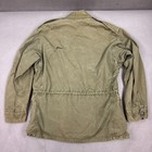 Vintage Us Military Jacket Men 36 Green M 1943 Field Coat 1948 Korea Post Ww Ii