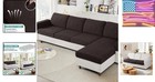Couch Cushion Covers For Sectional Sofa Stretch Seat Cushion Covers Washable    