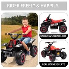 6v Kids Ride On Car Electric 4 Wheeler Quad Atv Play Car For Kids Xmas Gifts Us
