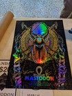 Mastodon Signed Holofoil Poster Milwaukee  Wi   The Rave 4 30 22