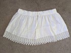Antique Rare Lace Trim 19th Century Victorian Handmade Skirt