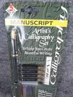 Manuscript Pen Company 5 Nib Calligrapher s Deluxe Set  Mc1117 Made In England