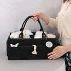 Baby Diaper Caddy Organizer For Girl Boy Large Nursery Storage Bin Basket Por   