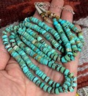 Ethnic Multi-strands Turquoise Heishi Necklace 6mm Diameter y241f2-w2 