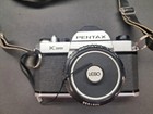 Vintage Asahi Pentax K1000 35mm Slr Film Camera W  Extra 70-210mm Lens