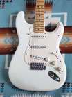 Vintage Fender Stratocaster Guitar 1974 75 Olympic White