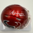 Nico Collins Signed autographed Houston Texans Riddell Flash Mini Helmet--bas