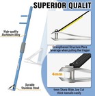 Long Handled Toenail Clippers Wide Jaw Opening-seniors Thick Nails  xs s l -blue