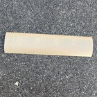 Vintage 1970 s Fasson Neon Orange Bumper Sticker  just Divoreced  12 x3 