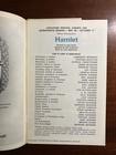 Hamlet Stratford Festival Canada 1969 Vintage 1960s Shakespeare Program