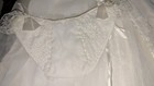 Gorgeous Vtg 40s Baby Baptism 4 Pc Christening Gown Dress Ny Little Folks Unworn