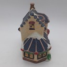 Cobblestone Corners 2001 Christmas Village Inn Light Up House Holiday Decor
