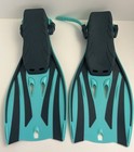 Us Divers Fins Men   s Sz S m 4 5-8 5 Teal Green Snorkeling Flippers Dive Swim Fin