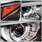 Headlight Assembly Infiniti Q50 2014-2017 Driver Side Black Housing 260604hb0b