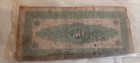 Antique   Authentic 1863  50 Dollar Louisiana Confederate Note 