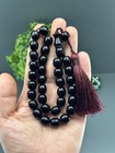 Faturan Amber Rosary Large S  ze Islamic Rosary  Misbaha  Tasbih  Tasbeeh Tesbih