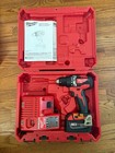 New In Box - Milwaukee M18 Brushless 1 2  Hammer Drill Kit With Xc5 0ah Battery