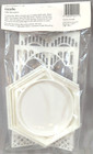 New Vintage Wilton Garden Gazebo Cake Decoration 1991 White Plastic 205-8298