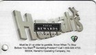 Harrah s Casinos - Total Rewards Diamond Small Keyring Dangle Card  c 2004