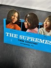 1968 Diana Ross   The Supremes Table Stand Display Ad Advertising Promo Sign Vtg