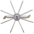 12  Duct Pipe Vent Hood Cleaner Pressure Power Washer Rotating Nozzle 4000 Psi