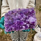 15 21lb Large Natural Amethyst Geode Quartz Cluster Crystal Specimen Healing