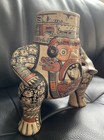 Pre-columbian Mayan Aztec Painted Pottery